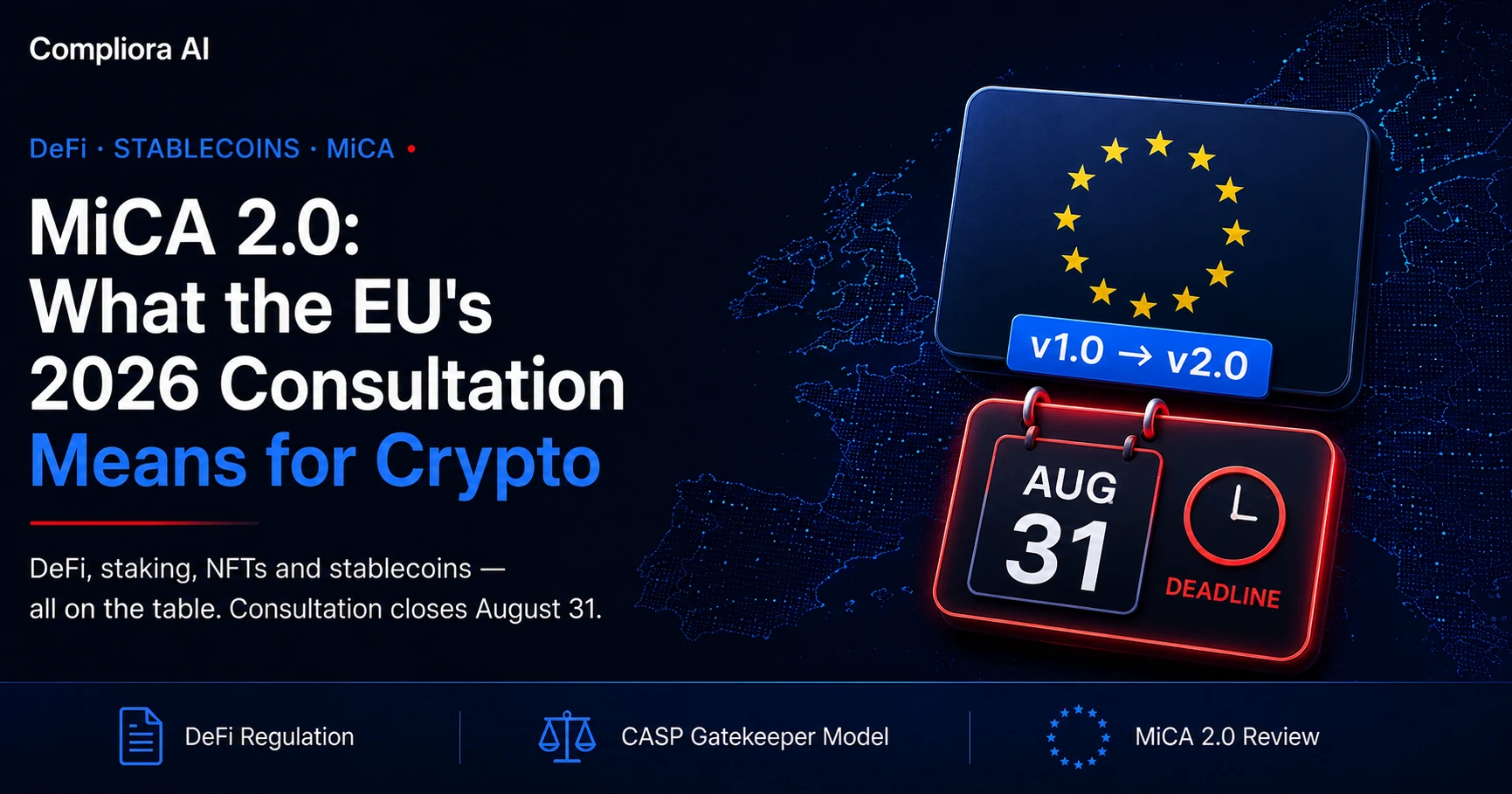 MiCA 2.0: EU Consultation 2026